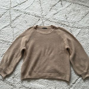 Tan sweater
